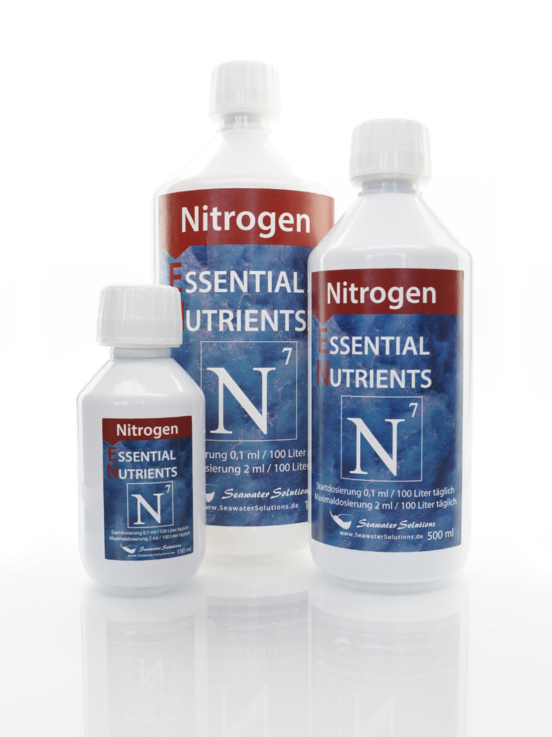 Essential Nutrients Nitrogen (N) | Nährstoffe | Meerwasser Aquarium